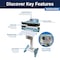 Sealer Sales KF-Series 16" Direct Heat Foot Sealer with 15mm Wide Seal Width, Meshed KF-400DF - alternate 2
